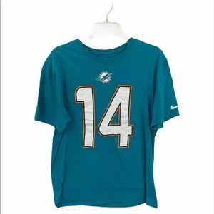 Nike Miami Dolphins Tee Shirt Landry 14 Size Large